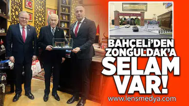 Bahçeli'den Zonguldak'a selam var!