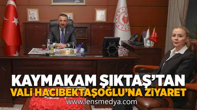 Kaymakam Şıktaş'tan Vali Hacıbektaşoğlu'na ziyaret!