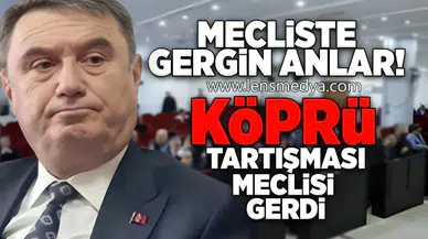 Köprü tartışması meclisi gerdi!