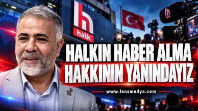 Halkın haber alma hakkının yanındayız!