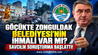 Göçükte Zonguldak Belediyesi'nin ihmali var mı? Savcılık soruşturma başlattı!
