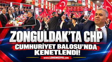 CHP Zonguldak'ta Cumhuriyet Balosu'nda kenetlendi!