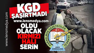 KGD Şaşırtmadı... Oldu olacak, kırmızı halı serin!