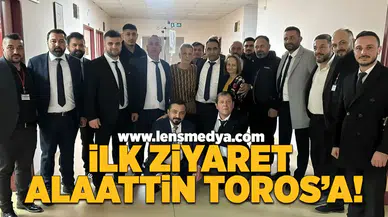 Tunay Keskin'den ilk ziyaret Alaattin Toros'a!