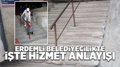 Erdemli Belediyecilikte işte hizmet anlayışı!
