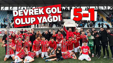 Devrek Belediyespor gol olup yağdı!