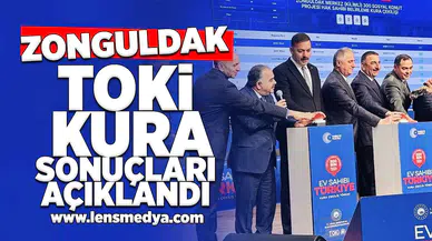 Zonguldak'ta TOKİ Kura sonuçları açıklandı!