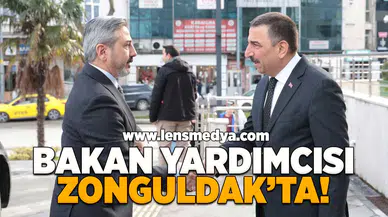 Bakan yardımcısı Ahmet Aydın Zonguldak'ta!