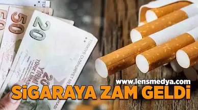 Sigaraya zam geldi!