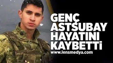 Genç astsubay hayatını kaybetti!