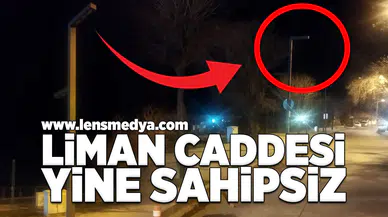 Liman Caddesi yine sahipsiz!