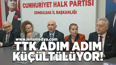 TTK adım adım küçültülüyor!