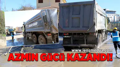 Azmin gücü kazandı!
