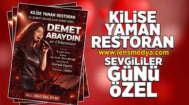 Kilise Yaman Restoran'da sevgililer gününe özel program!