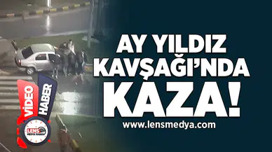 Ay Yıldız Kavşağı'nda kaza!