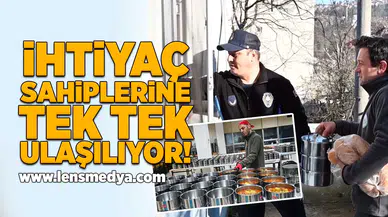 İhtiyaç sahiplerine tek tek ulaşılıyor!