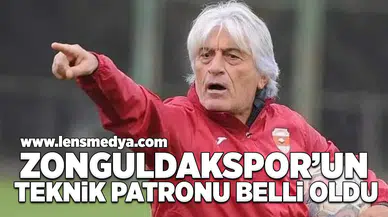 Zonguldakspor'un yeni teknik direktörü belli oldu!