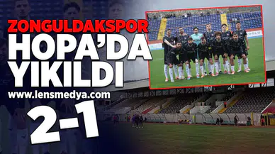 Zonguldakspor Hopa'da yıkıldı!