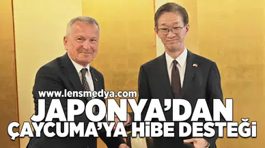 Japonya'dan Çaycuma'ya hibe araç desteği!