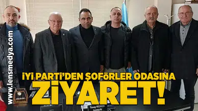 İYİ Parti'den Şoförler Odası'na ziyaret!