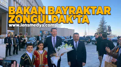 Bakan Bayraktar Zonguldak'ta!