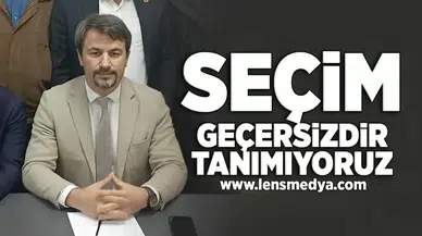 Seçim geçersizdir... Tanımıyoruz!