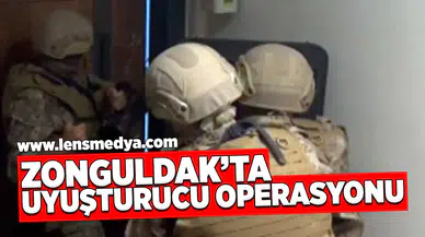 Zonguldak'ta uyuşturucu operasyonu