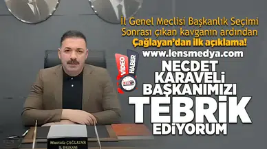 Çağlayan Karaveli'yi tebrik etti!