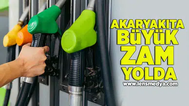 Akaryakıta büyük zam yolda