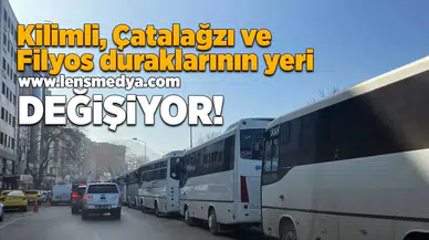 Kilimli Çatalağzı ve Filyos duraklarının yeri değişiyor!