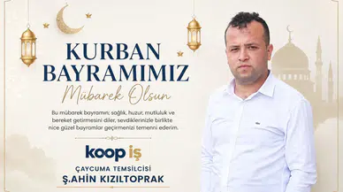 Şahin Kızıltoprak'ın Kurban Bayramı Mesajı