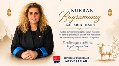 Merve Arslan'ın Kurban Bayramı Mesajı