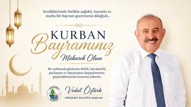 Vedat Öztürk'ün Kurban Bayramı Mesajı