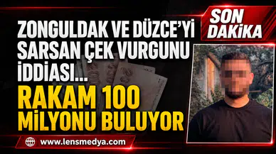 ZONGULDAK VE DÜZCE’Yİ SARSAN ÇEK VURGUNU İDDİASI: RAKAM 100 MİLYONU BULUYOR