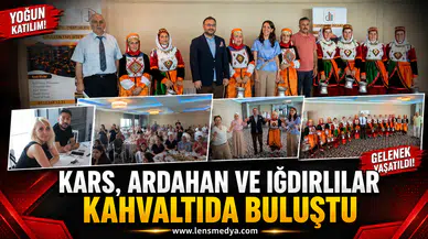 Kars, Ardağan ve Iğdırlılar kahvaltıda buluştu!