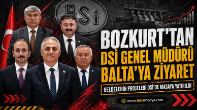 BOZKURT’TAN DSİ GENEL MÜDÜRÜ BALTA’YA ZİYARET
