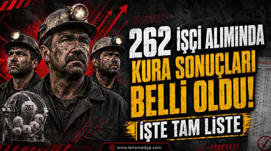 TTK'YA 262 İŞÇİ ALIMINDA KURA SONUÇLARI BELLİ OLDU! İŞTE TAM LİSTE