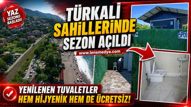 Türkali Sahillerinde sezon açıldı!