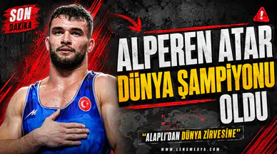 Alperen Atar dünya şampiyonu oldu