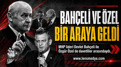 Özgür Özel ve Devlet Bahçeli bir araya geldi!