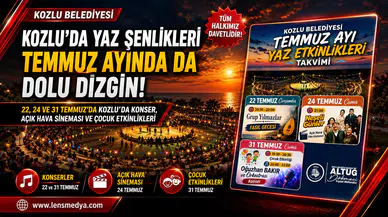 Kozlu'da yaz şenlikleri Temmuz ayında da dolu dizgin devam ediyor!