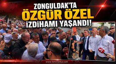 Zonguldak'ta Özgür Özel izdihamı yaşandı!