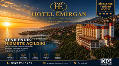 Emirgan Otel yenilenen yüzüyle hizmete başladı!