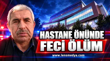 Hastane önünde feci ölüm... Otobüsün altında kaldı!