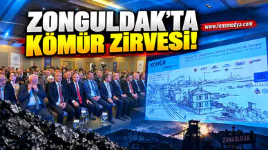 Zonguldak'ta kömür zirvesi!