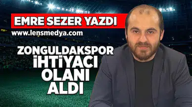 Zonguldakspor ihtiyacı olanı aldı