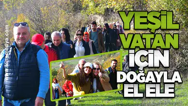 Zonguldak’ta “Yeşil Vatan” Temalı Doğa Yürüyüşü Düzenlendi