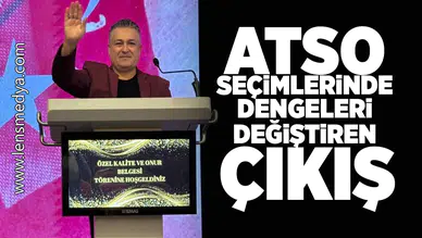ATSO Seçimlerinde dengeleri değiştiren çıkış!