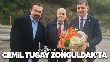 İzmir Büyükşehir Belediye Başkanı Cemil Tugay Zonguldak’ta