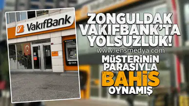 Müşterinin parasıyla bahis oynamış'